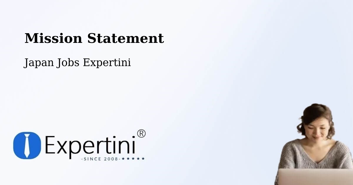 Corporate Mission – Tahara Shi - Japan Jobs Expertini